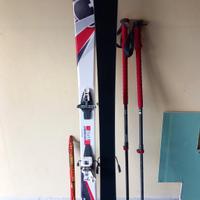 sci da alpinismo con  racchette e picozza 350 euro