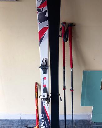sci da alpinismo con  racchette e picozza 350 euro