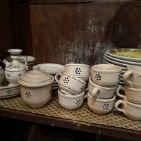 11 tazzine 12 piattini porta olio e aceto