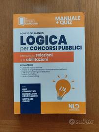 Manuale di logica per concorsi pubblici mai aperto