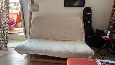Divano letto futon in legno