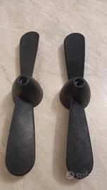 coppia di eliche in plastica da 28 cm diametro 