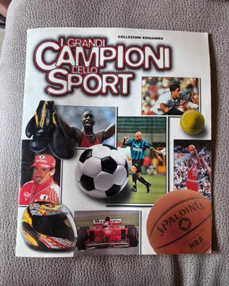 Album Figurine COMPLETOGrandi Campioni dello Sport