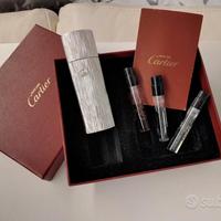 Cartier portaprofumo da borsetta con 3 essenze