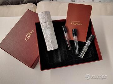 Cartier portaprofumo da borsetta con 3 essenze