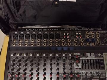 Impianto audio per musica live