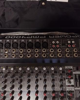 Impianto audio per musica live