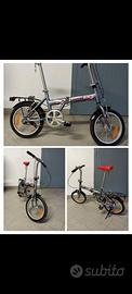 Bicicletta pieghevole da viaggio