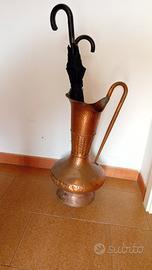 portaombrelli in rame puro