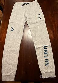 pantalone tuta  felpato ragazzo 