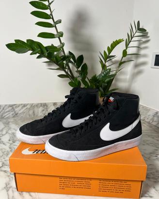 Nike Blazer Mid 77 Suede Nere Taglia 41