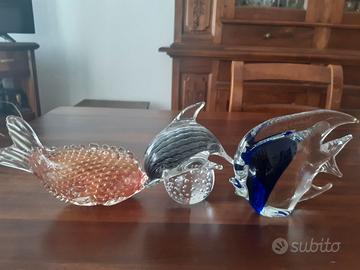 Pesci vetro  di Murano