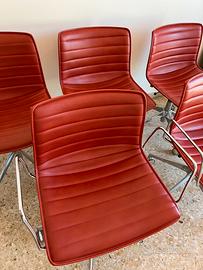 Sedie Arper Catifa 53 Rosso Mattone
