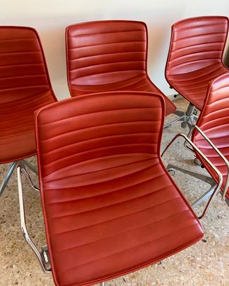 Sedie Arper Catifa 53 Rosso Mattone