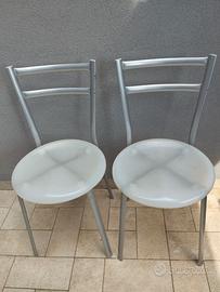 2 Sedie Scavolini design "Freesbee"
