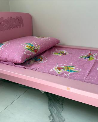 Lettino Ikea Mammut rosa