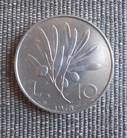 Monete della Repubblica italiana lira 