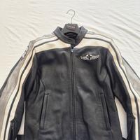 GIUBBOTTO MOTO VERA PELLE MARCA SPYKE