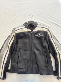 GIUBBOTTO MOTO VERA PELLE MARCA SPYKE