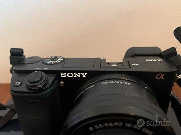 Fotocamera Mirrorless sony alpha 6000  16-50mm