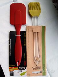 SPATOLA + PENNELLO IN SILICONE