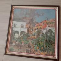 quadro "veduta di capri"