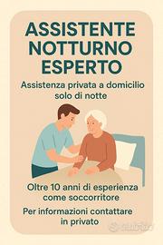 Assistente notturno esperto / massaggiatore profes