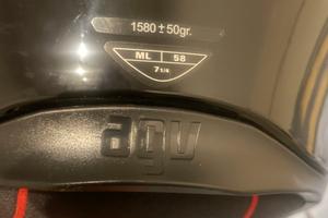 Casco integrale AGV K1 nero lucido M