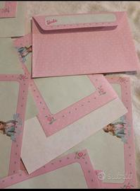 Buste e carta da lettere Barbie