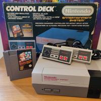 Console Nintendo NES + Super Mario Bros + 2 pad