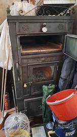 Forno a legna in metallo pesante