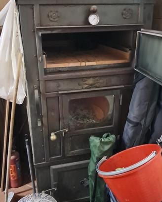 Forno a legna in metallo pesante