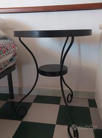 tavolino Ikea metallo nero