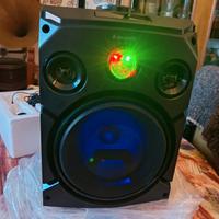Cassa karaoke Majestic più radio microfono