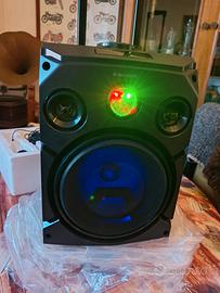 Cassa karaoke Majestic più radio microfono