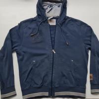 felpa blu con cappuccio ADIDAS