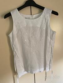 Completo in lino premaman Prénatal tg. 46/48