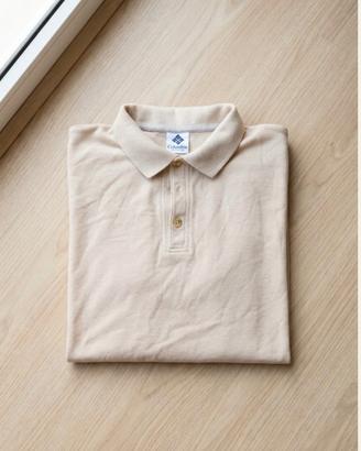 Polo Columbia Beige Taglia XL 