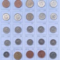Lotto 54 monete Cecoslovacchia/Rep. Ceca