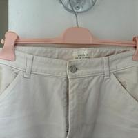 Jeans cargo beige taglia 42