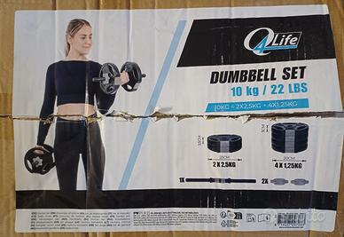 PANCA PIEGHEVOLE CITYSPORTS + SET MANUBRIO PESI
