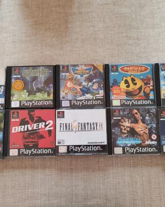Lotto 10 videogiochi PS1 PlayStation Pal Ita Multi