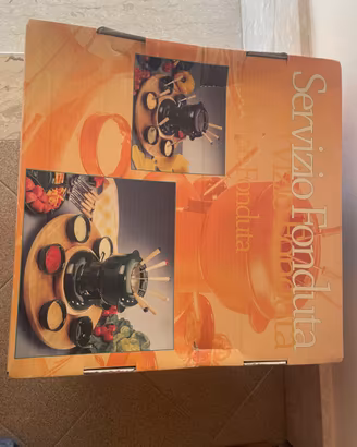 Servizio Fonduta Michielotto nuovo mai usato / Set