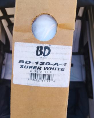Rotolo Carta/Adesiva BD — BD-129-A-1 Super White