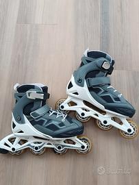 Pattini in linea regolabili Oxelo Fit 3 Jr , 35-38