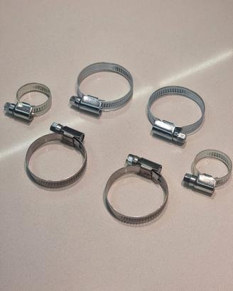 Set fascette stringitubo a vite (6 pezzi)