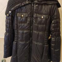 Piumino invernale blu scuro