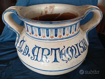 Vaso Anfora Ceramica Maiolica Farmacia Artemisia