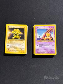 Lotto carte pokemon vintage