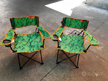 Coppia sedie campeggio quechua - sedia decathlon